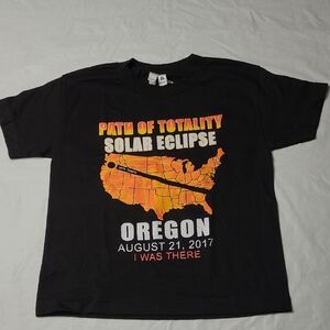 The Great American Exlipse Black Youth T-Shirt